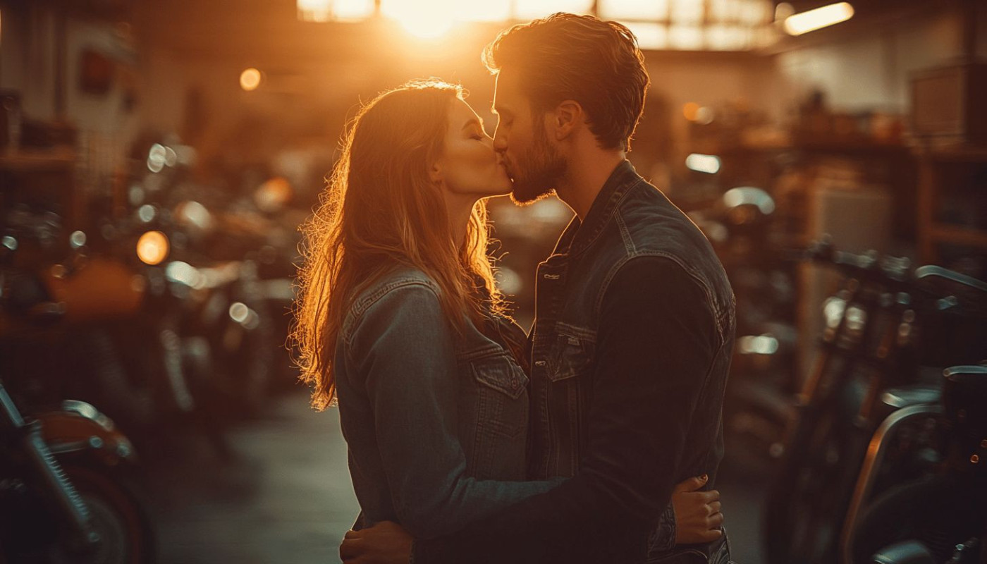 Comment les histoires d'amour débutent-elles entre passionnés de moto ?